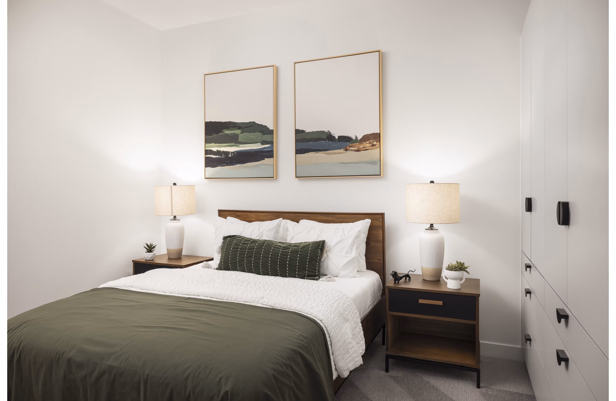 bedroom at Wilder Apartments