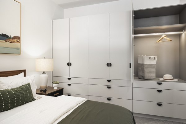 bedroom at Wilder Apartments