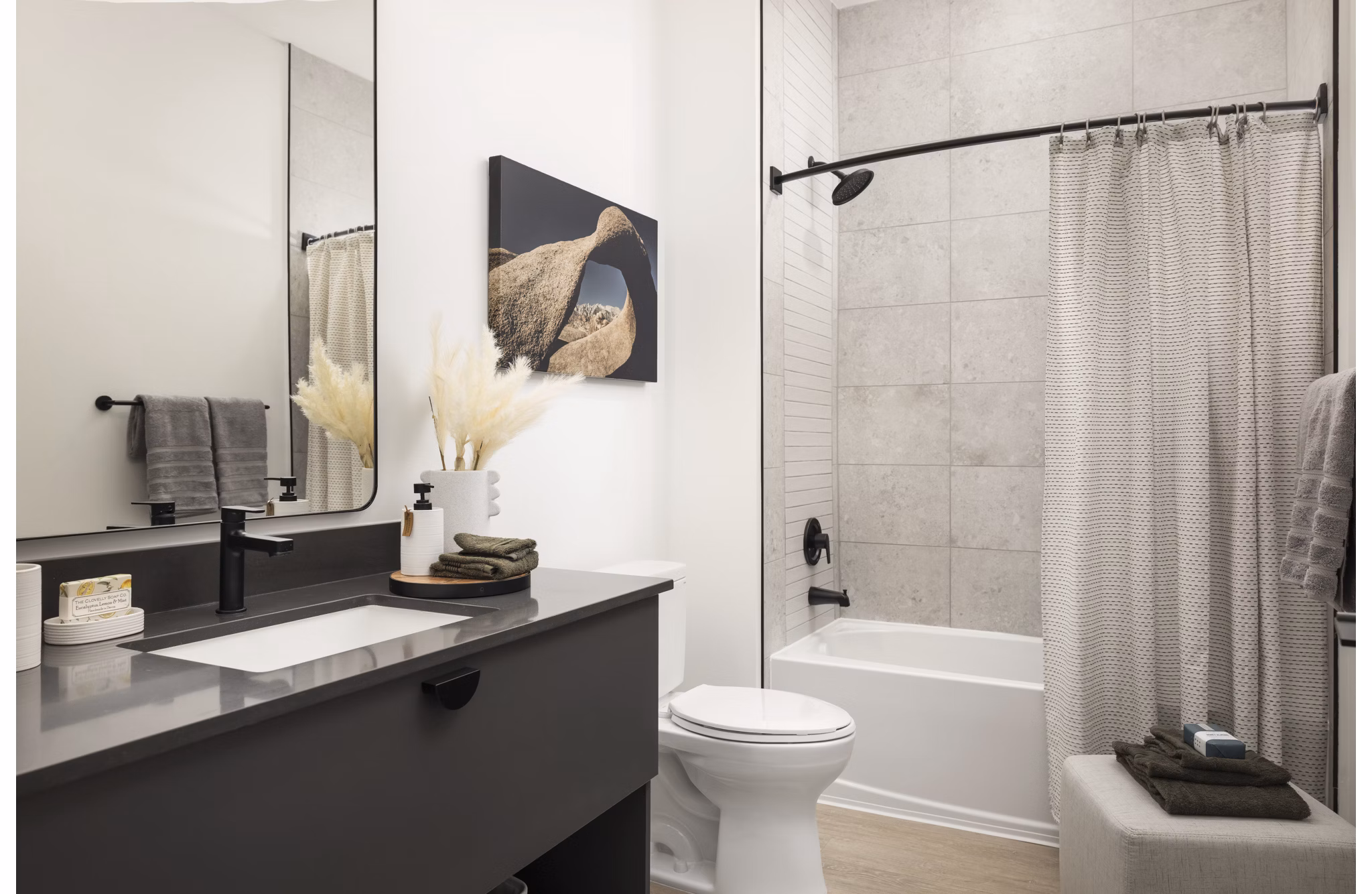 bathroom at Wilder Apartments