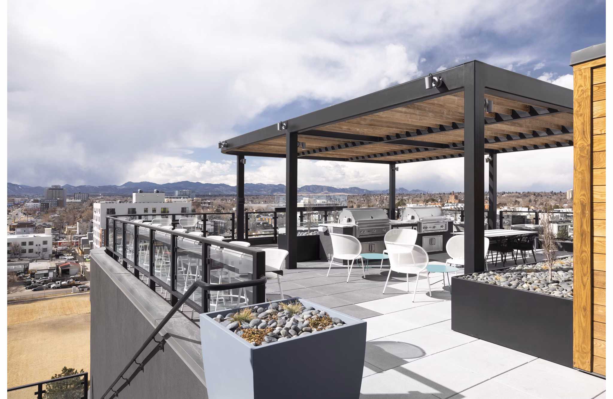 patio at Wilder Apartments