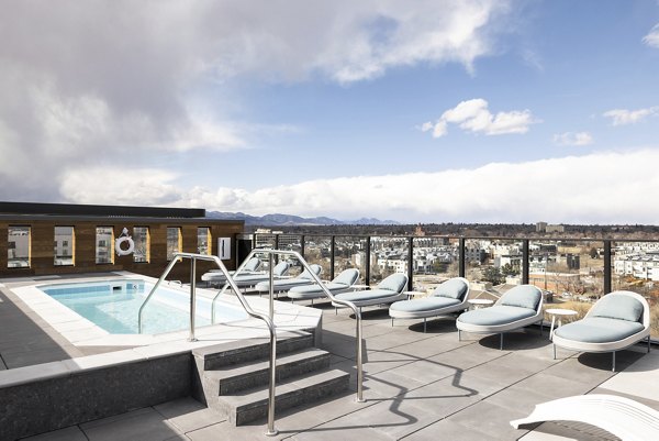 pool at Wilder Apartments