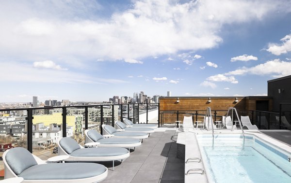 pool at Wilder Apartments