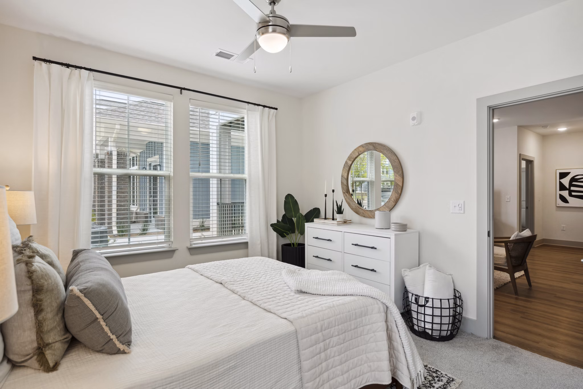 bedroom at The Isley at Windsor Hill Apartments 