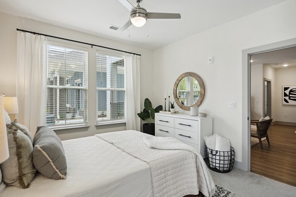 bedroom at The Isley at Windsor Hill Apartments 