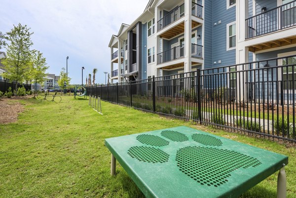 dog park at The Isley at Windsor Hill Apartments 