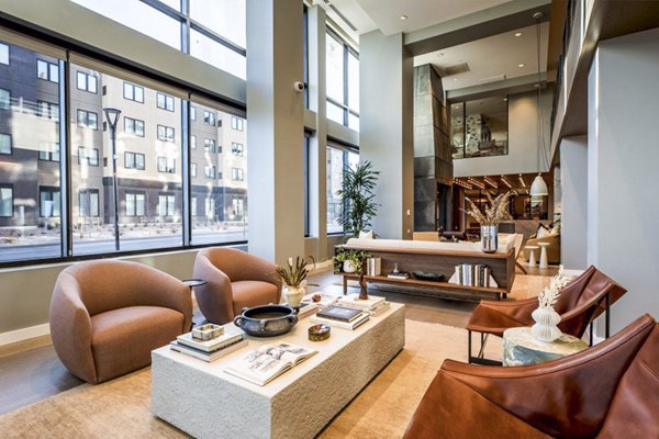 clubhouse at The Russell Apartments