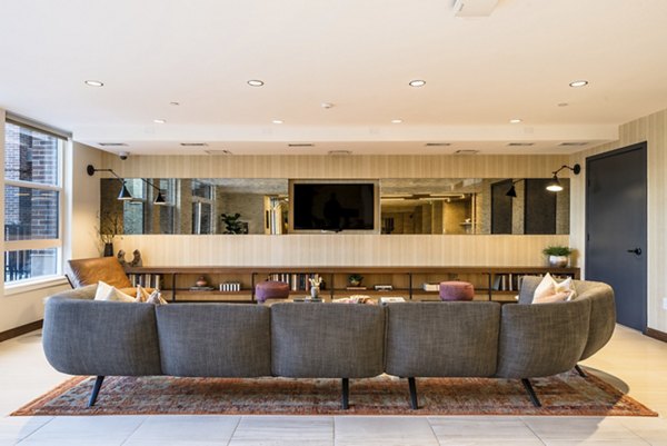 clubhouse at The Russell Apartments