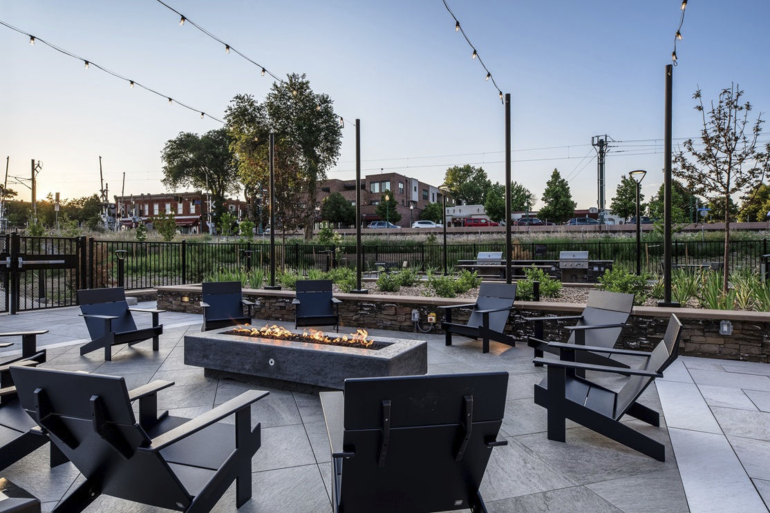 Grill area at The Russell