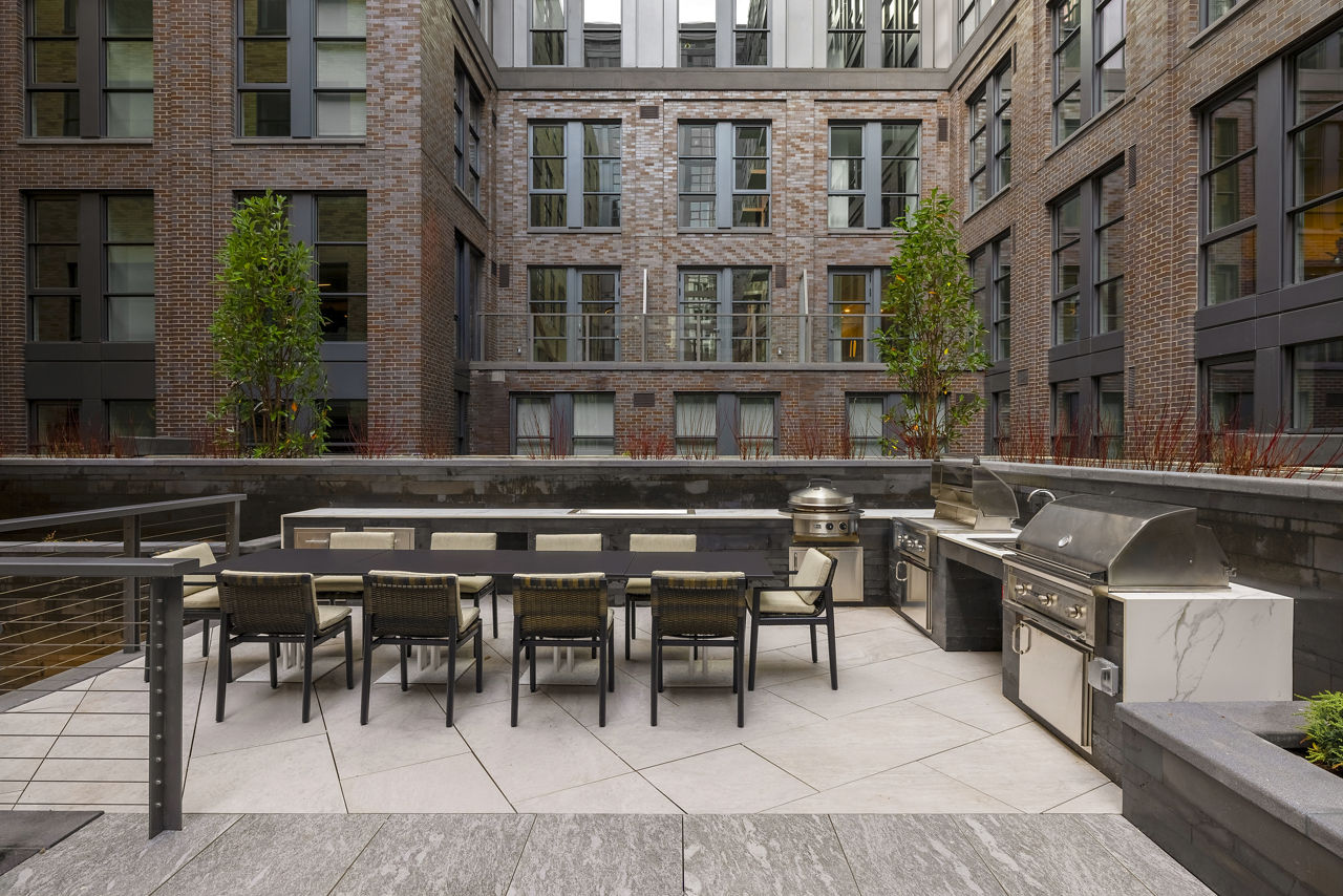 Grill area at Annex On 12Th