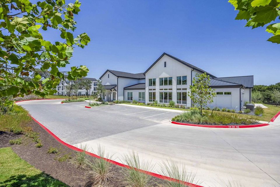 Elegant clubhouse with modern design at Napa Oaks Apartments