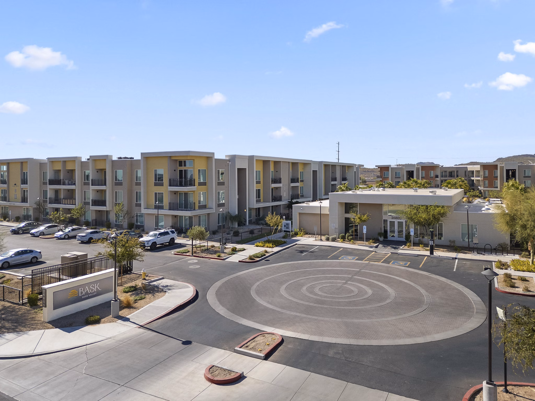 building at Bask Deer Valley Apartments