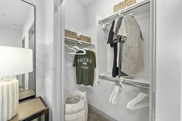 closet at Bask Deer Valley Apartments