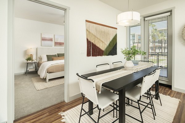 dining room at Bask Deer Valley Apartments