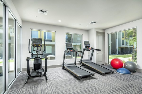 fitness center at Bask Deer Valley Apartments