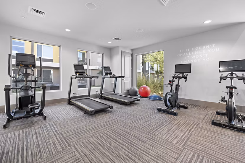 fitness center at Bask Deer Valley Apartments