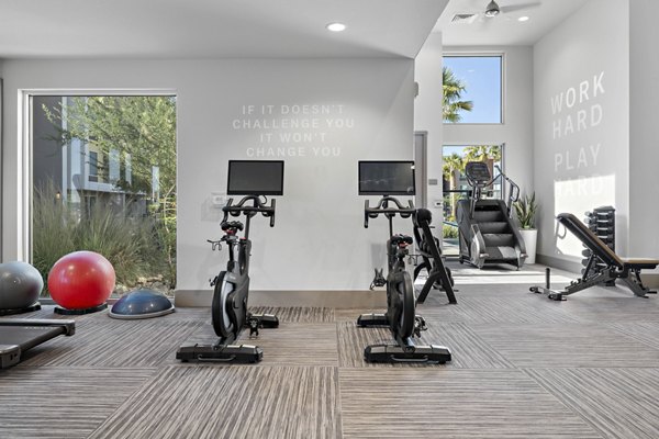 fitness center at Bask Deer Valley Apartments 