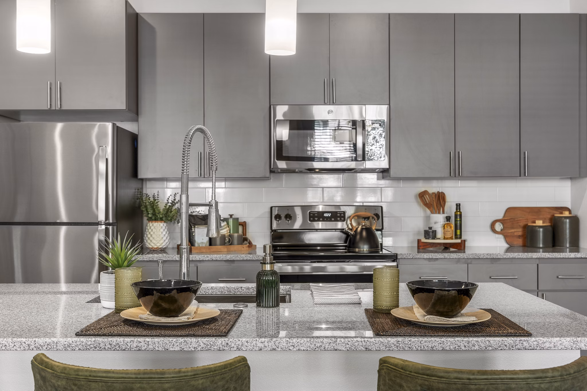 kitchen at Bask Deer Valley Apartments