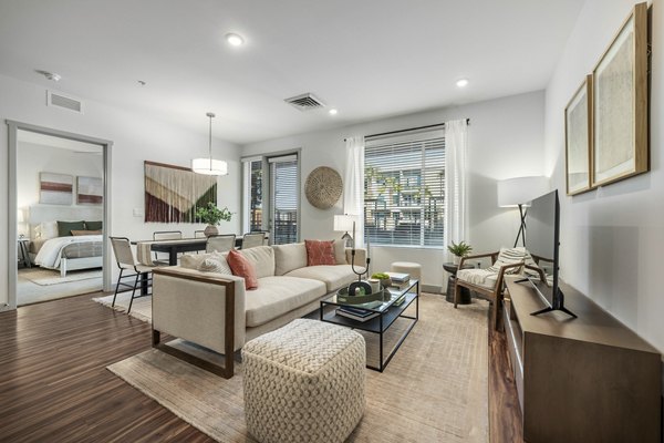 living room at Bask Deer Valley Apartments