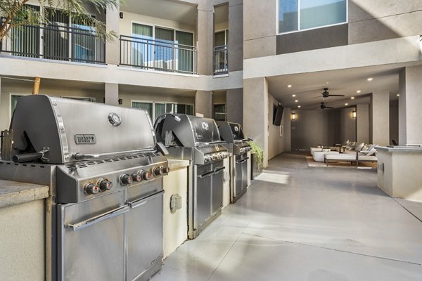 grill area/patio at Bask Deer Valley Apartments