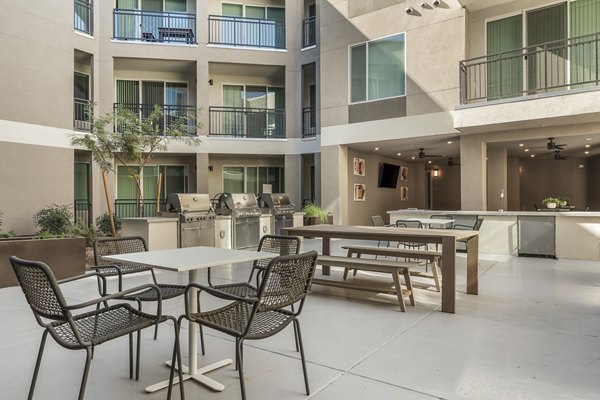 grill area at Bask Deer Valley Apartments 
