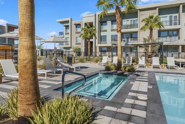 pool at Bask Deer Valley Apartments