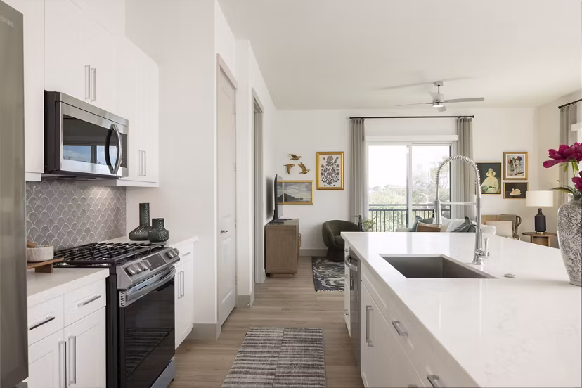 kitchen at Emeline Heights, a Broadstone Community Apartments