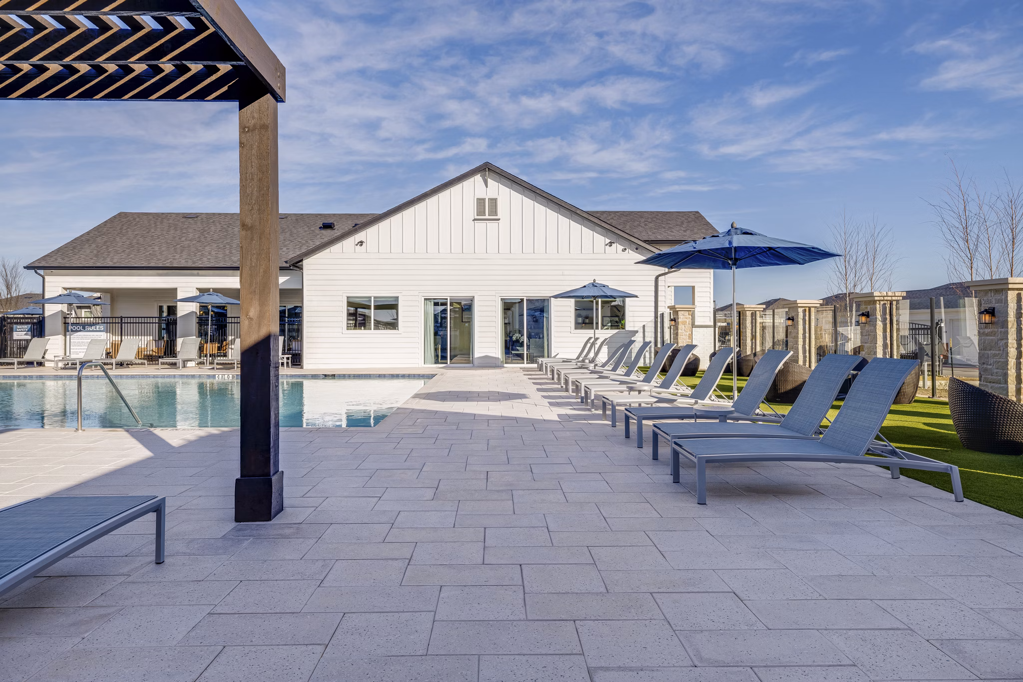 pool at Yardly Beltmill Apartments