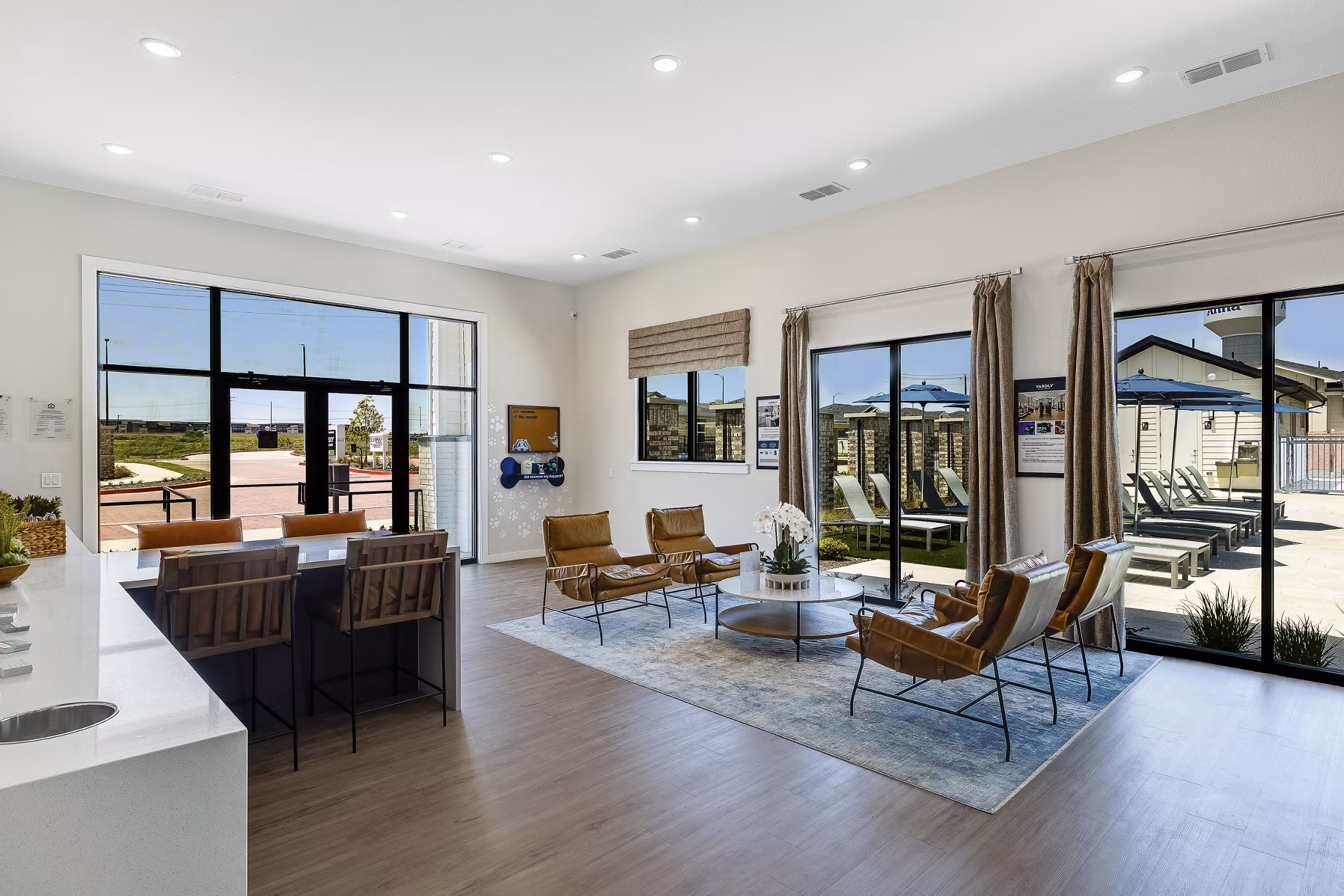 rendering at Yardly Town Center Apartments
