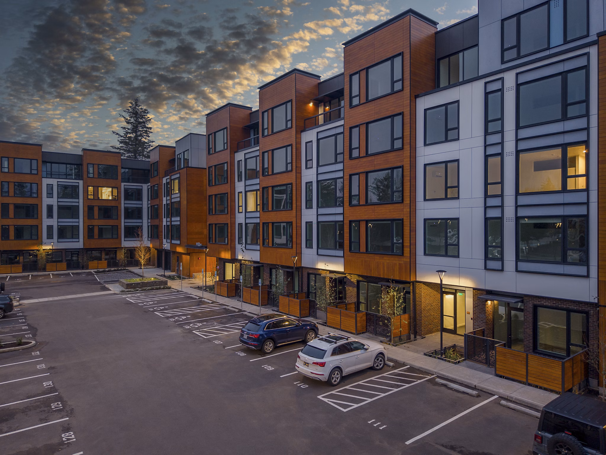 building at Willow Apartments