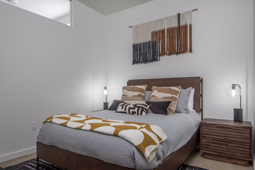 bedroom at Willow Apartments