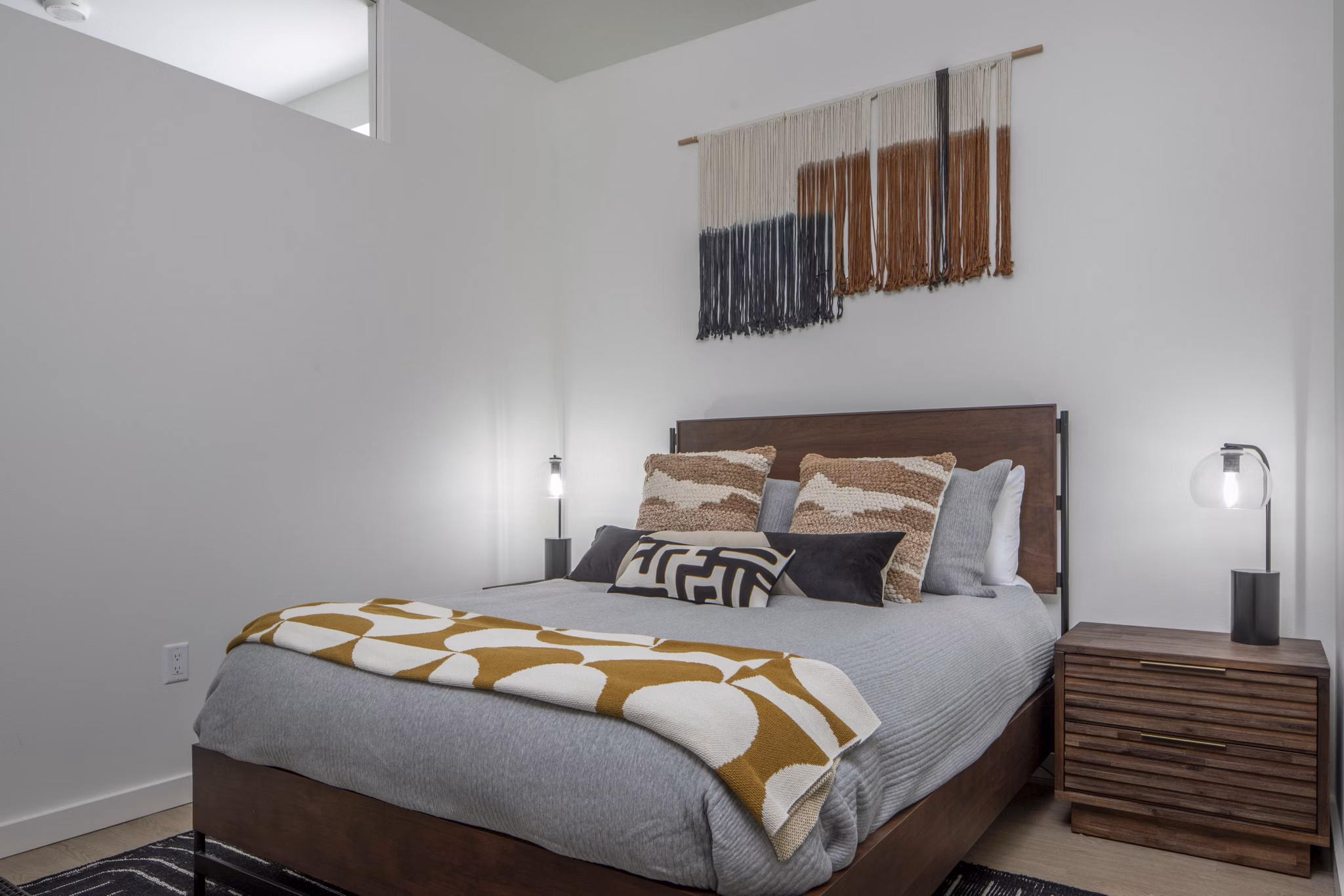 bedroom at Willow Apartments