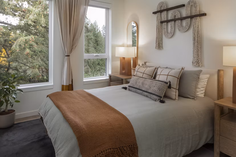 bedroom at Willow Apartments