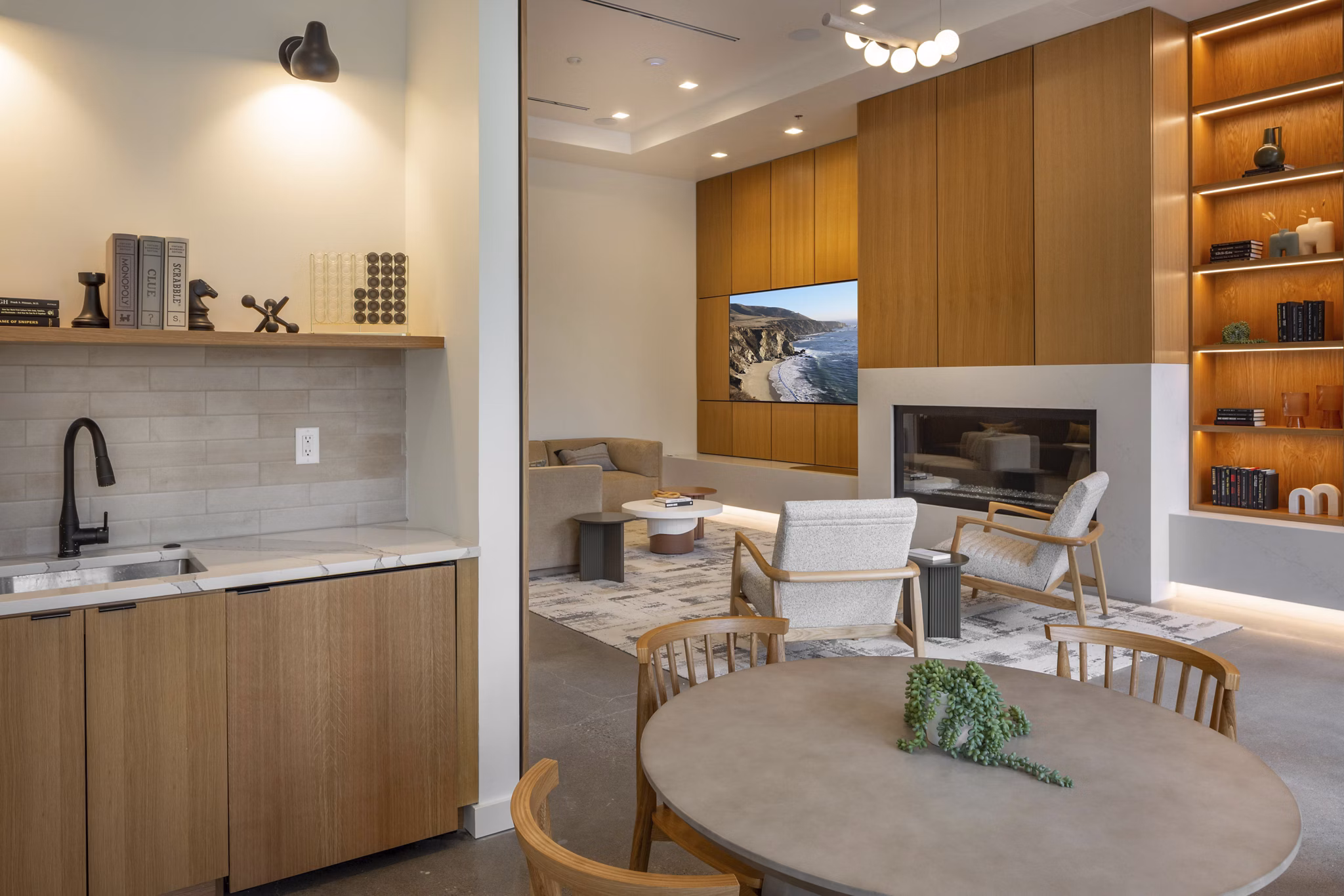 clubhouse at Willow Apartments