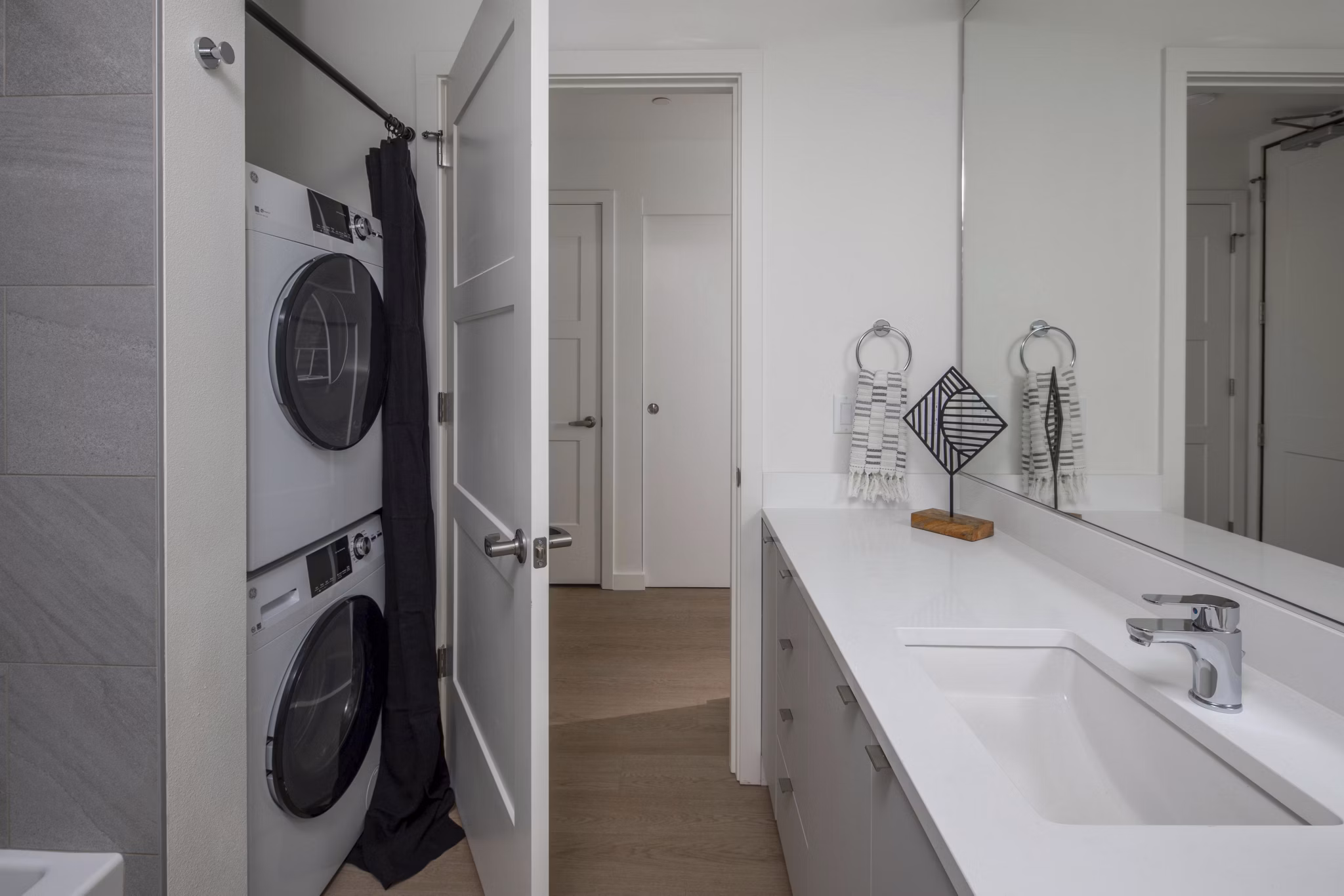 laundry facility at Willow Apartments