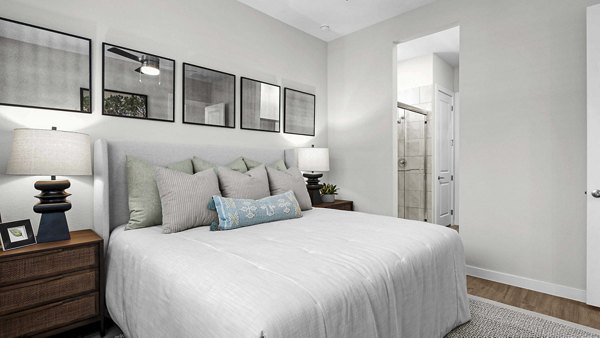 bedroom at Yardly Stoneridge Apartments