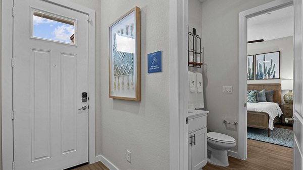 bathroom at Yardly Stoneridge Apartments