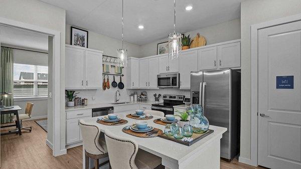 kitchen at Yardly Stoneridge Apartments