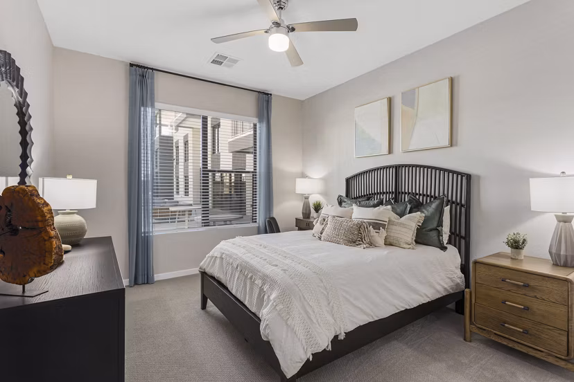 bedroom at Alta Rise Apartments