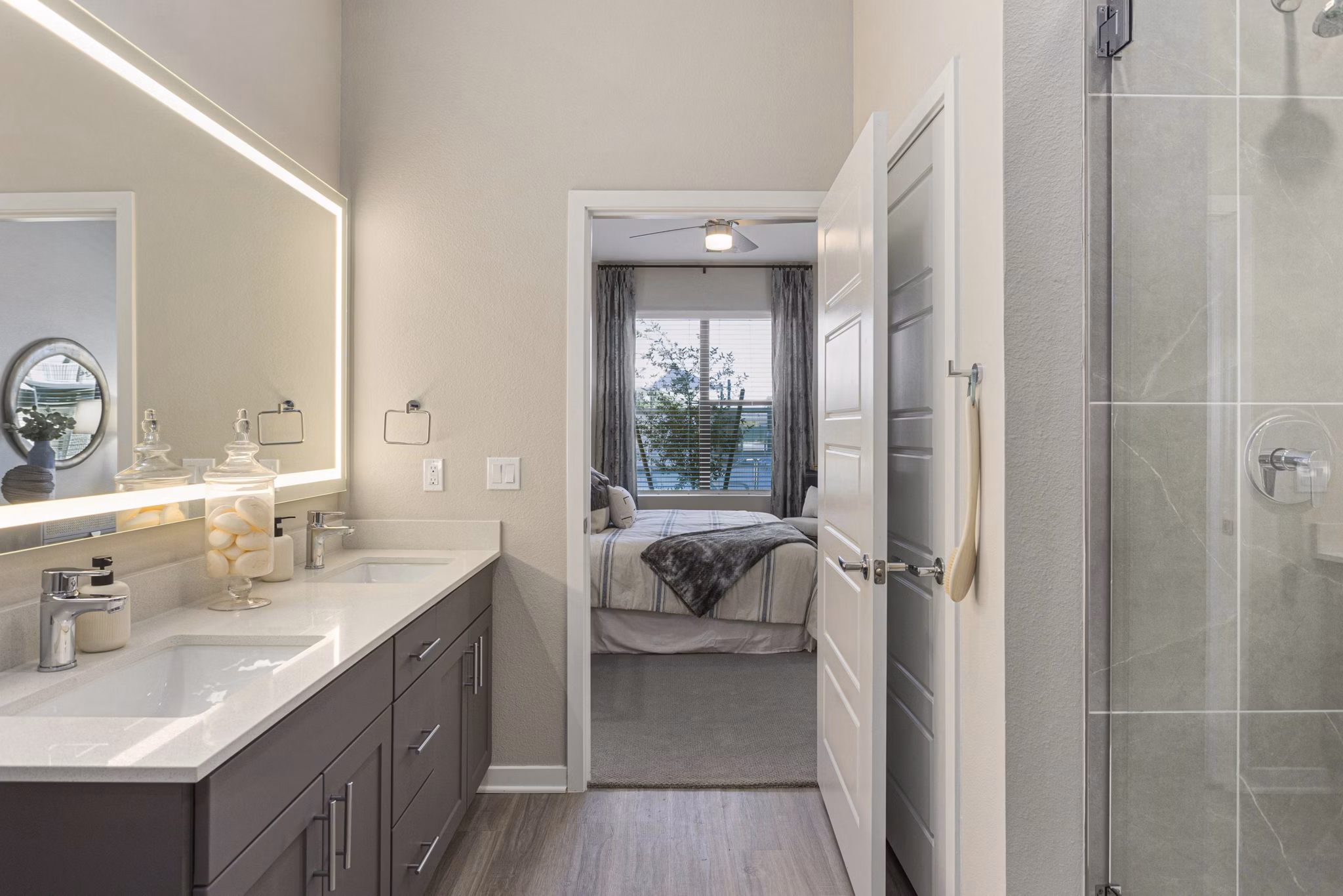 bathroom at Alta Rise Apartments