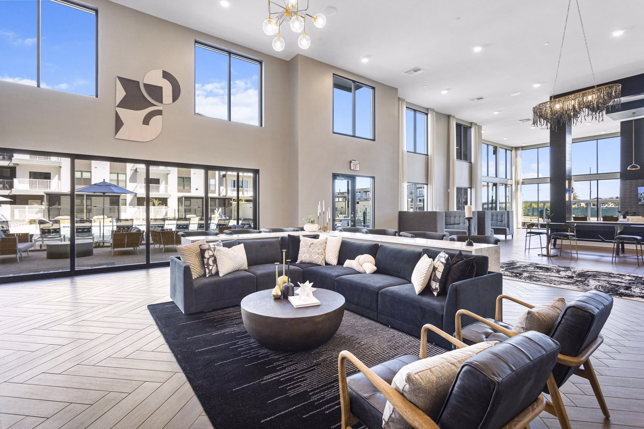 clubhouse at Alta Rise Apartments