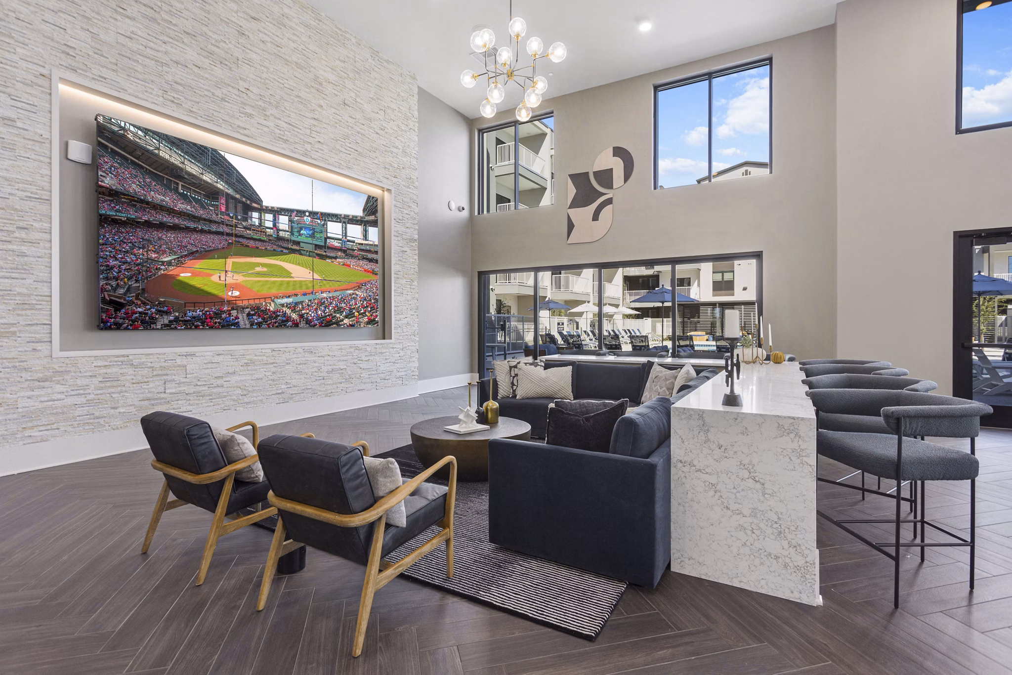 clubhouse at Alta Rise Apartments