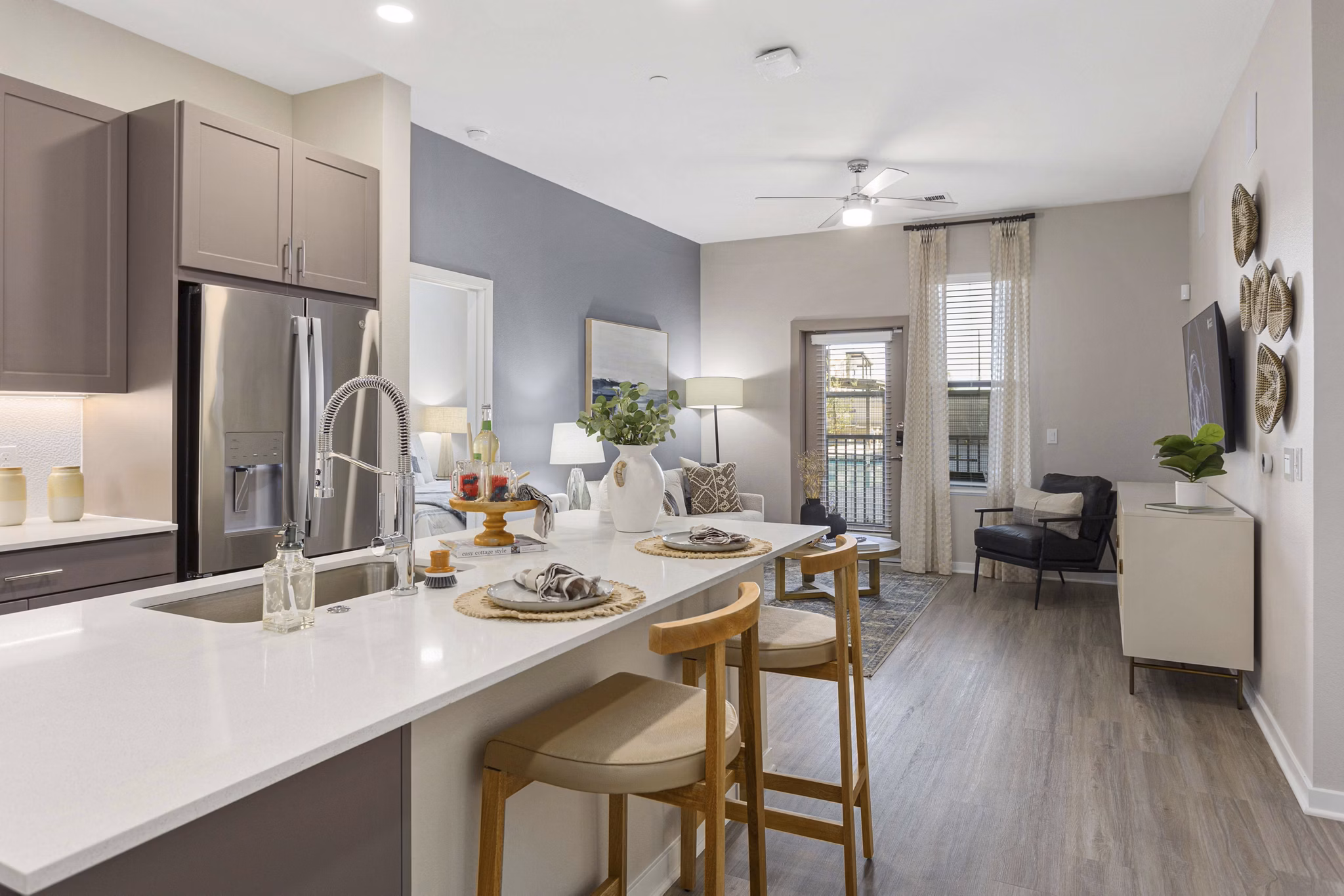kitchen at Alta Rise Apartments