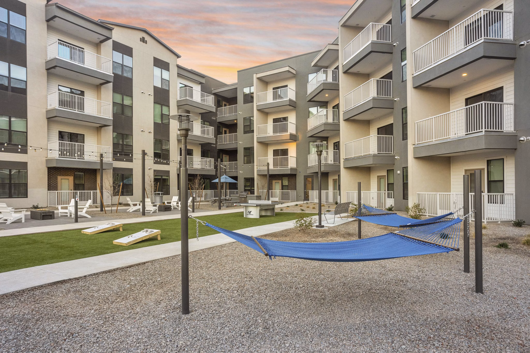 dog park at Alta Rise Apartments