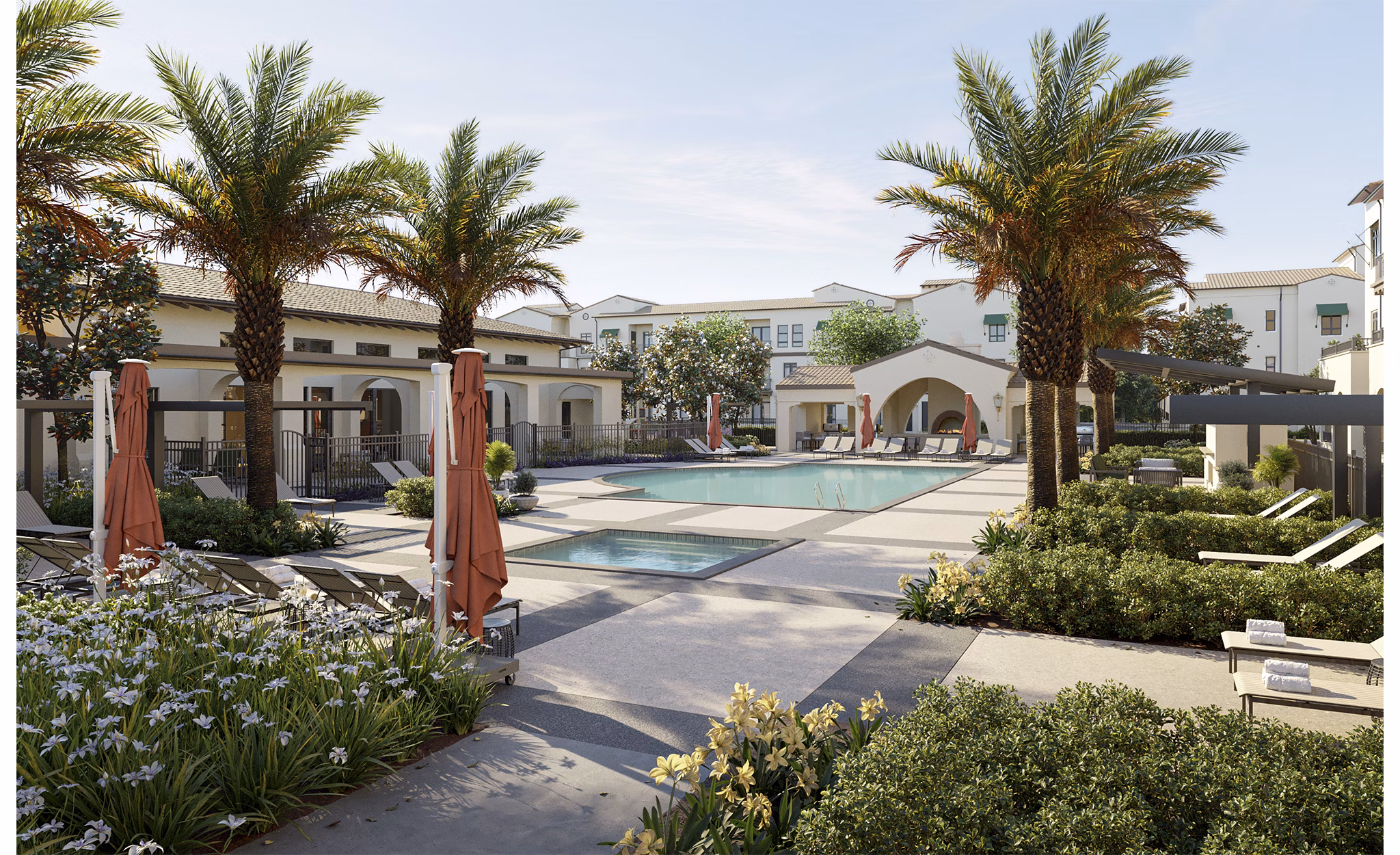 rendering at Solana Winchester Hills Apartments