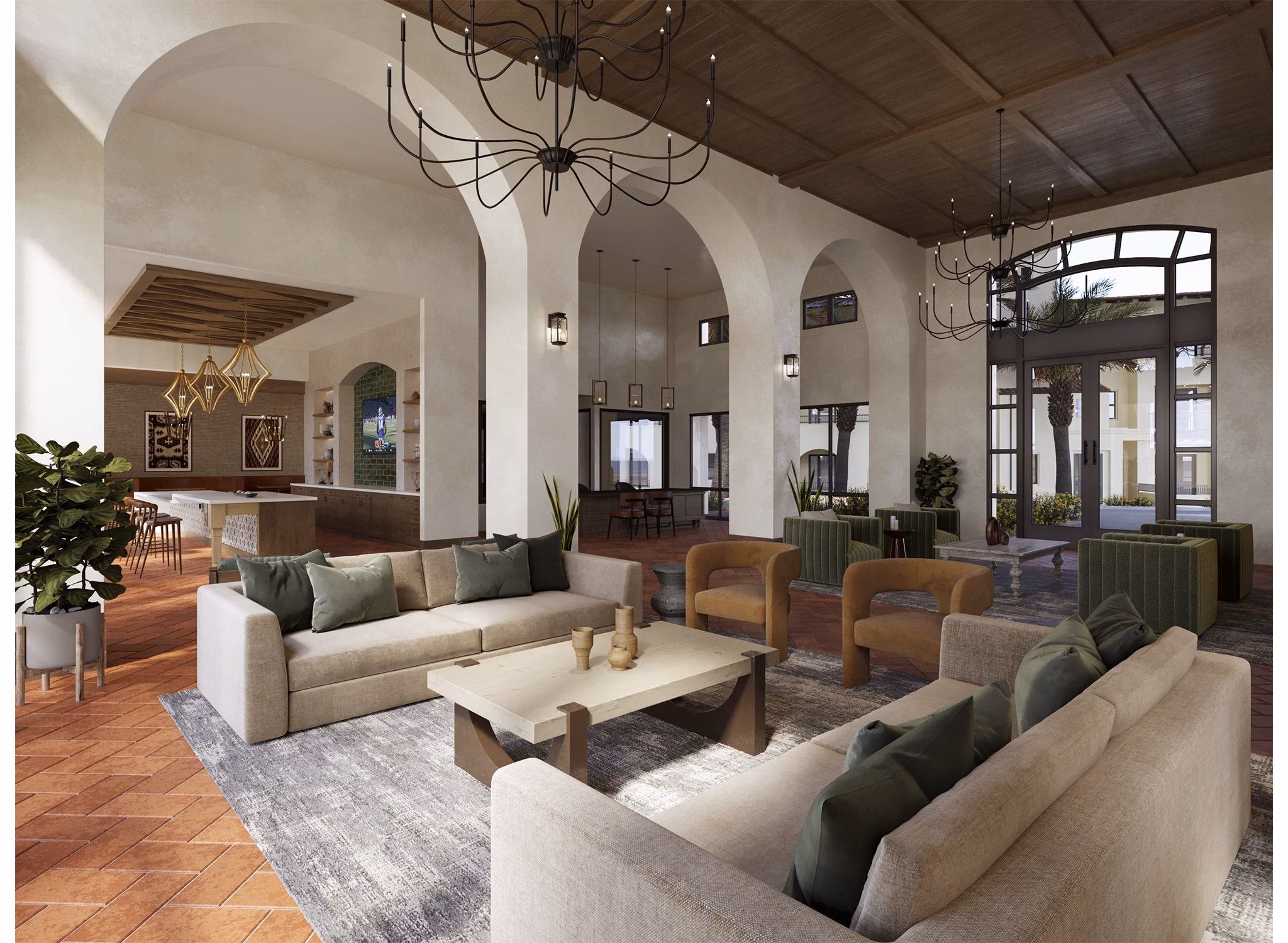 rendering at Solana Winchester Hills Apartments