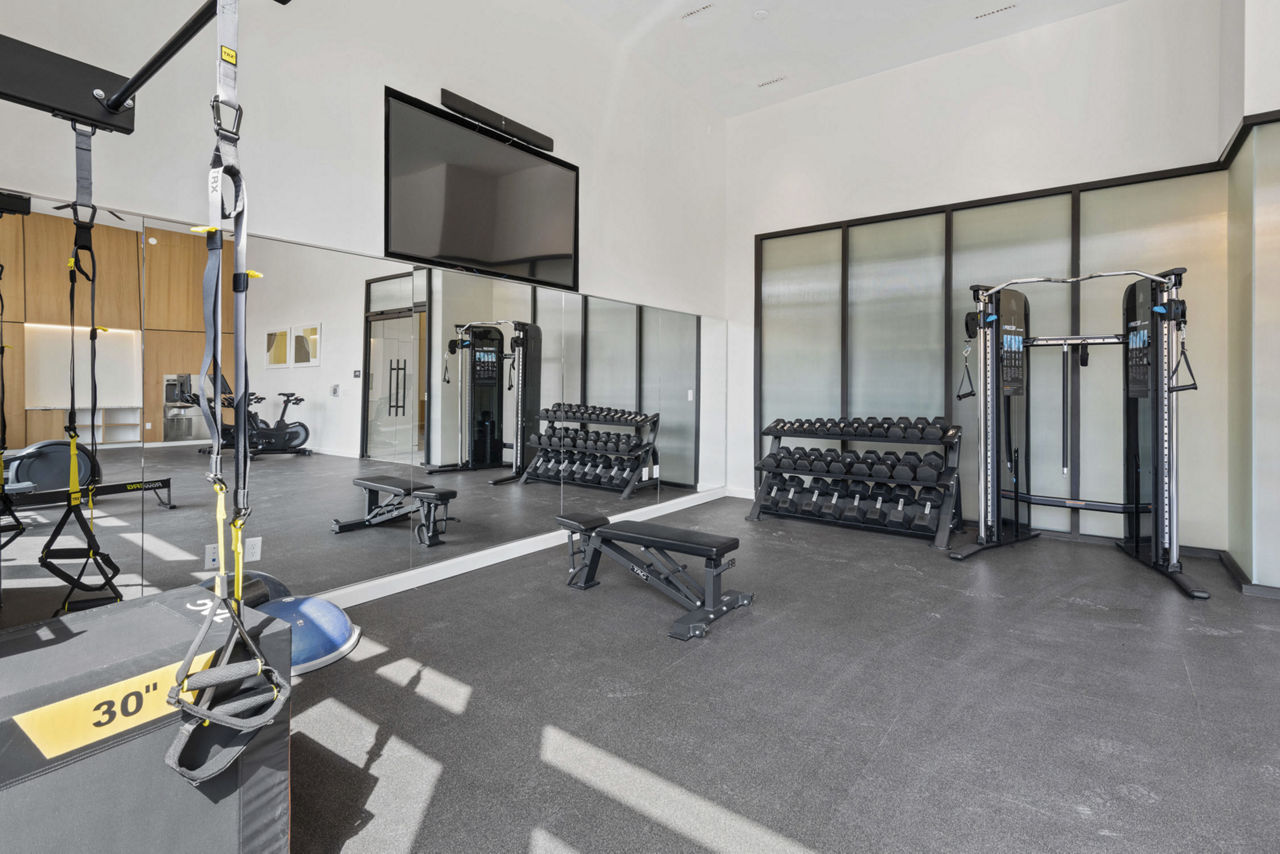 Gym at Clover At The Parks (2 of 3)