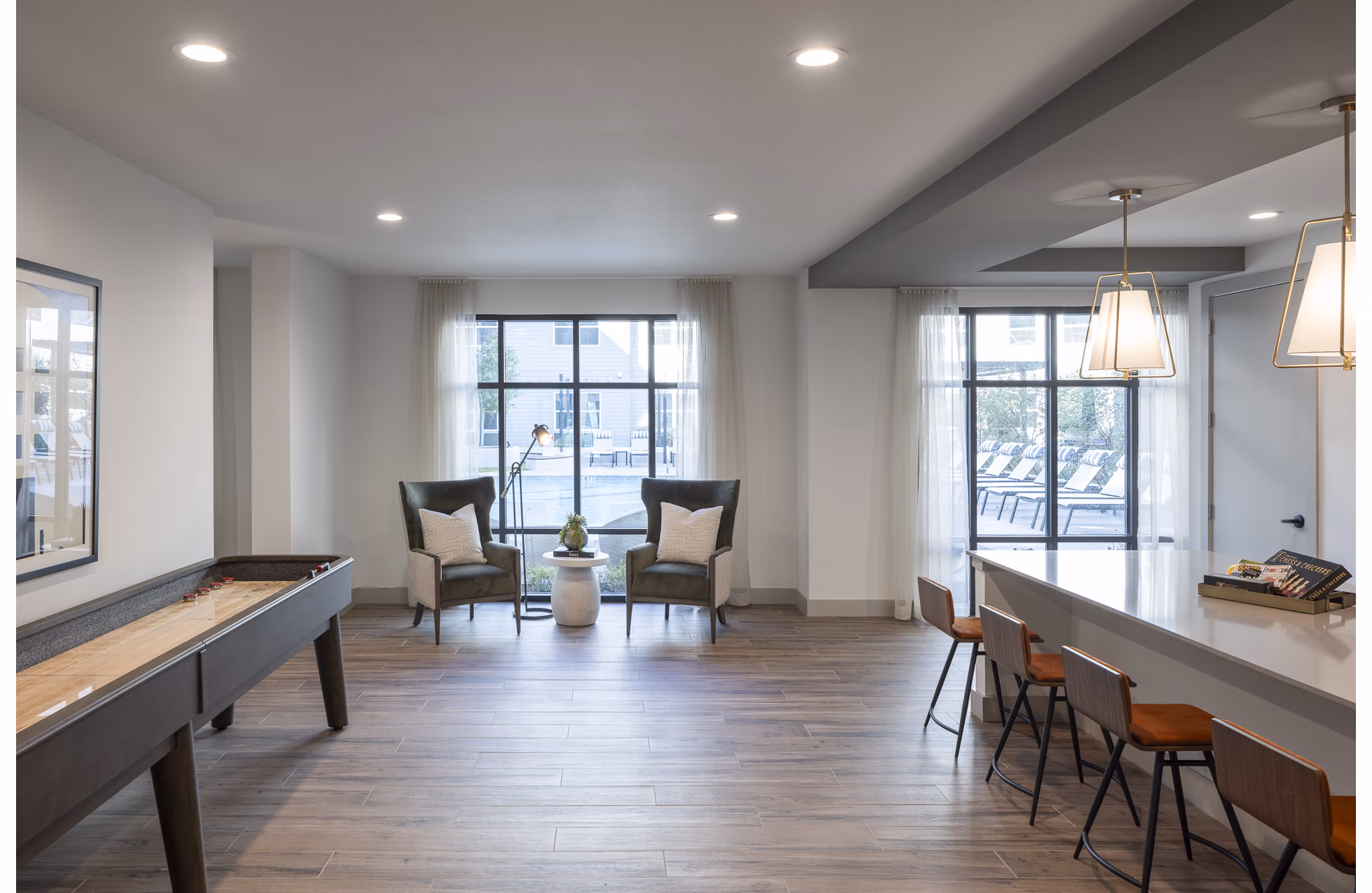clubhouse at Broadstone Garden Oaks Apartments 