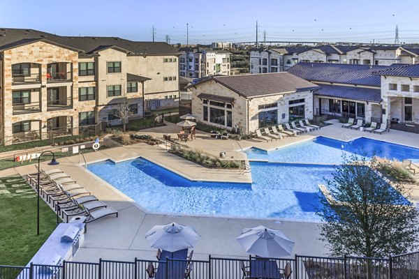 pool at Agora Stone Oak Apartments