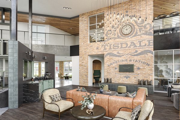 rendering for Tisdale at Lakeline Station Apartments