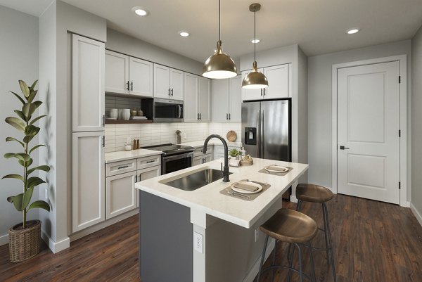 rendering for Tisdale at Lakeline Station Apartments